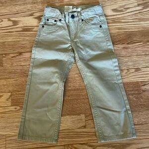 Levi’s Boys khaki pants size 4